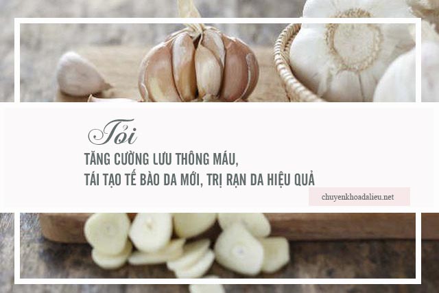 Cách trị rạn da khi mang thai bằng tỏi