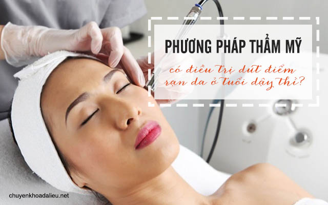 chữa trị rạn da tuổi dậy thì