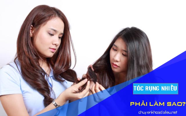 Tóc rụng nhiều gây mất thẩm mỹ đã có dầu dừa