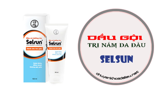 Dầu gội trị nấm da Selsun