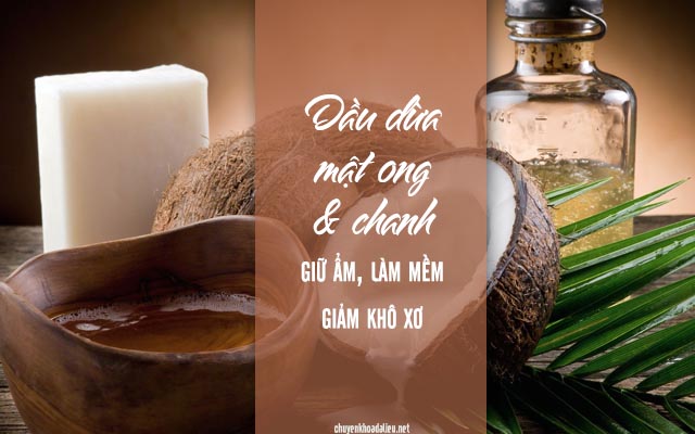 cách sử dụng dầu dừa dưỡng tóc mềm mượt