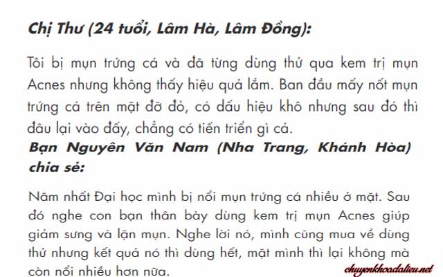 Đánh giá kem trị mụn Acnes có tốt không