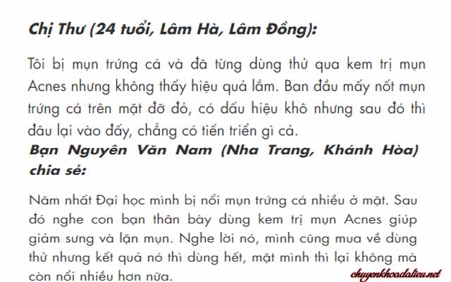 Đánh giá kem trị mụn Acnes có tốt không