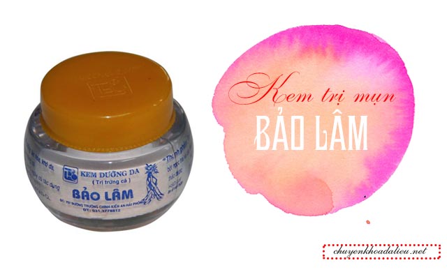 Kem trị mụn Bảo Lâm