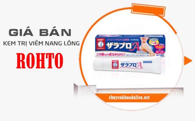 Mua kem trị viêm lỗ chân lông Rohto ở đâu