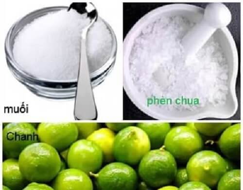 Rửa mặt bằng chanh trị viêm da cơ địa