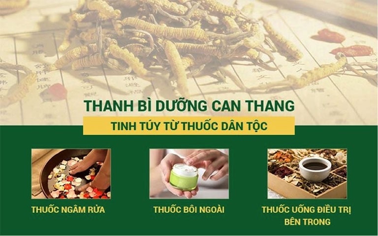 Thanh bì Dưỡng can thang kết hợp uống trong, bôi ngoài tăng hiệu quả điều trị viêm da