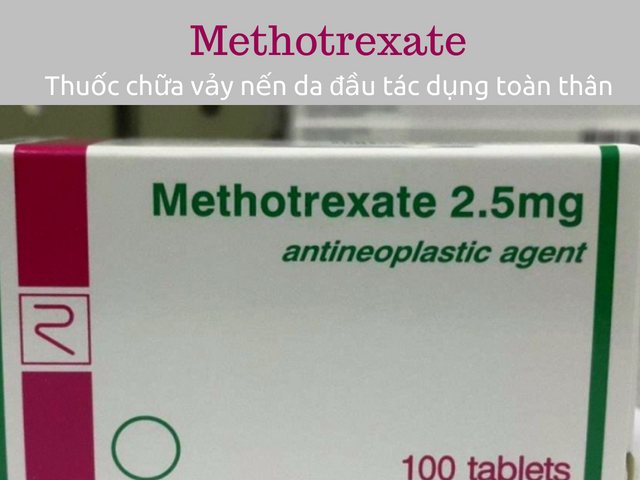 Methotrexate thuốc chữa bệnh vẩy nến ở da đầu