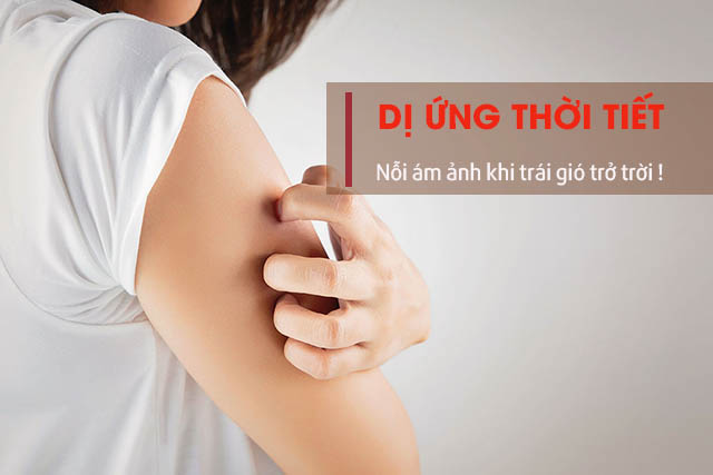 Bệnh dị ứng thời tiết có thể gặp vào bất cứ thời điểm nào trong năm