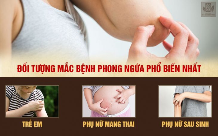 Đối tượng mắc bệnh phong ngứa