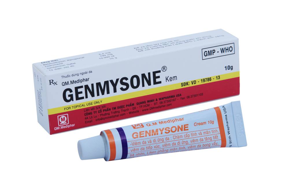 Genmysone là thuốc đặc trị bệnh vẩy nến da đầu