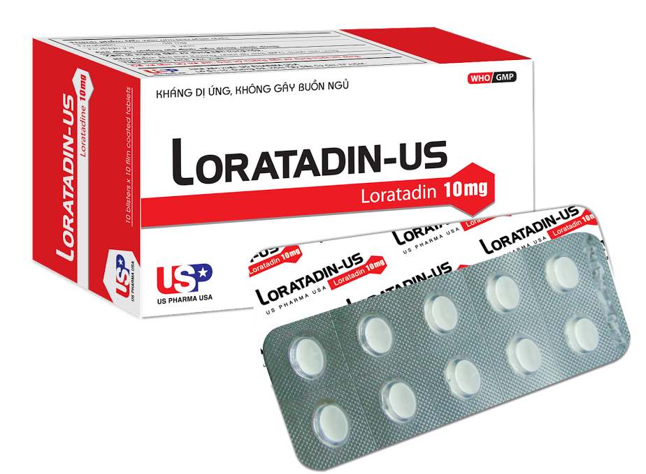 Loratadin là thuốc trị phong ngứa thường được bác sĩ kê