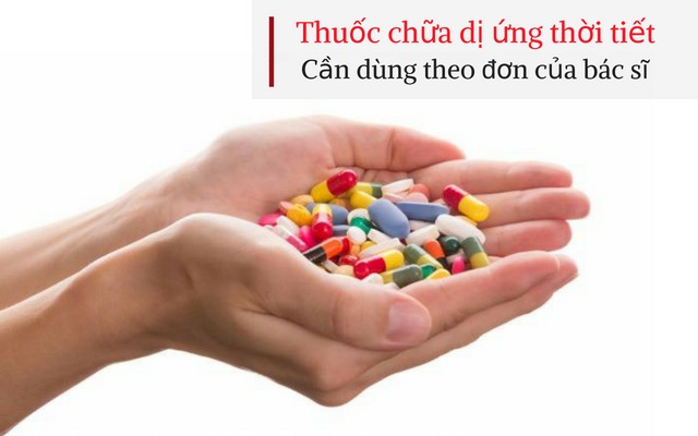 Thuốc trị dị ứng thời tiết