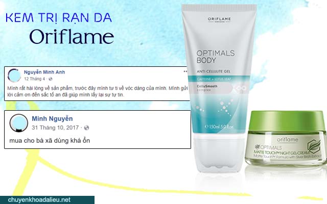 Đánh giá cảu người tiêu dùng về kem trị rạn da Oriflame