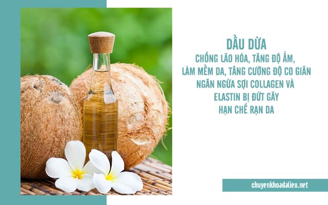 Cách trị rạn da lâu năm bằng dầu dừa