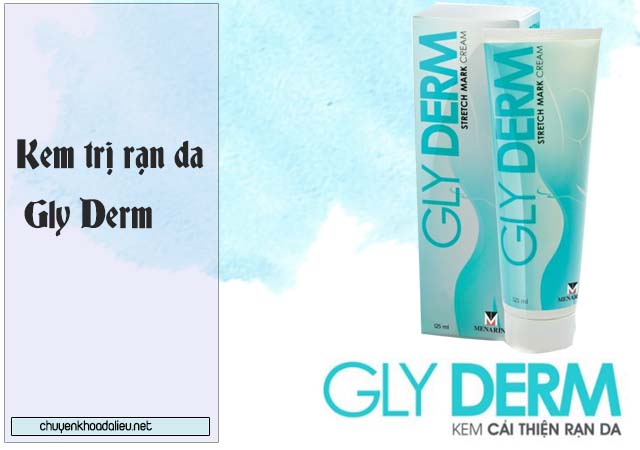 Thông tin về kem trị rạn da Gly Derm 