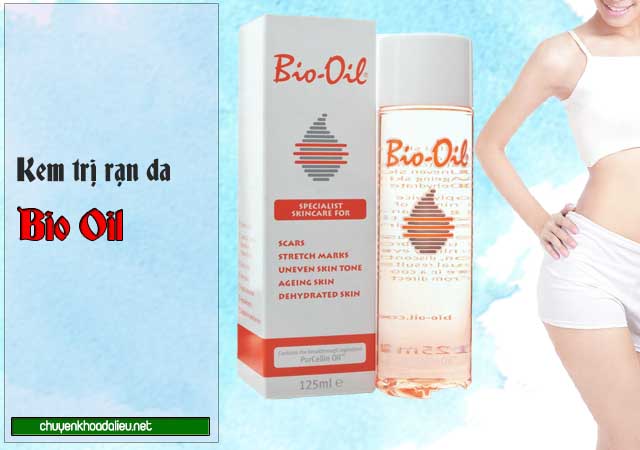 Kem Bio Oil điều trị rạn da sau sinh