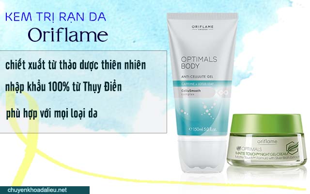 Kem trị rạn da Oriflame phù hợp cho mọi loại da