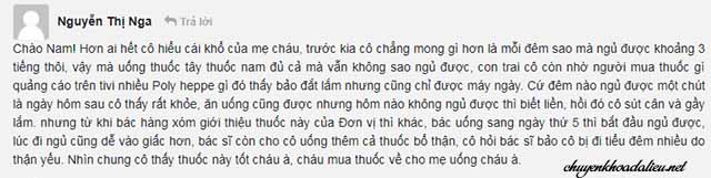 Đánh giá về Định tâm An thần khang