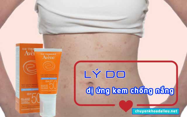 Một số lý do có thể gây dị ứng mỹ phẩm