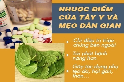 Thuốc dân gian và Tây y không giải quyết được bệnh tổ đỉa