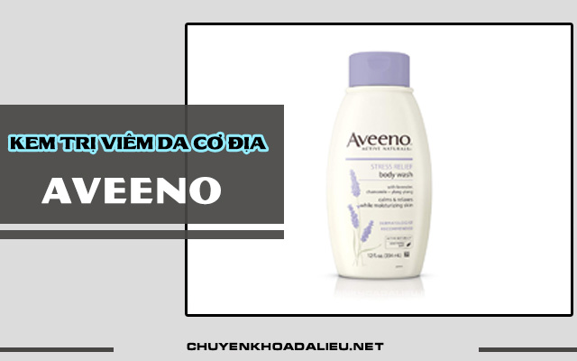 kem dưỡng ẩm da cho bé vị viêm da cơ địa aveeno