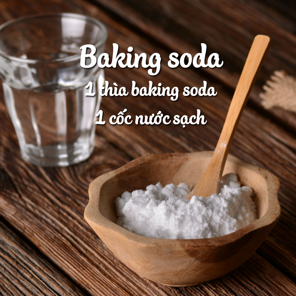 Cách điều trị viêm nang lông tại nhà với baking soda