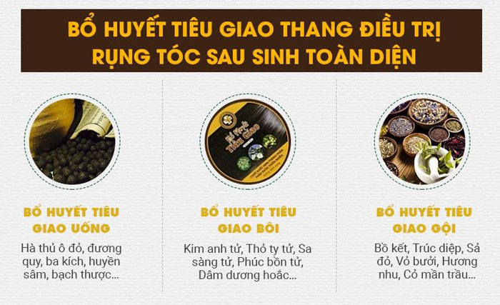 Chữa rụng tóc sau sinh hiệu quả toàn diện bằng thảo dược