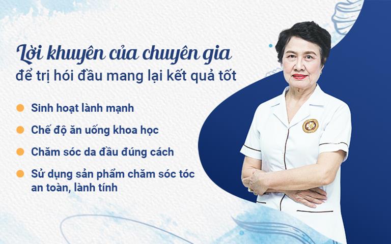 Lời khuyên của chuyên gia để điều trị rụng tóc được hiệu quả