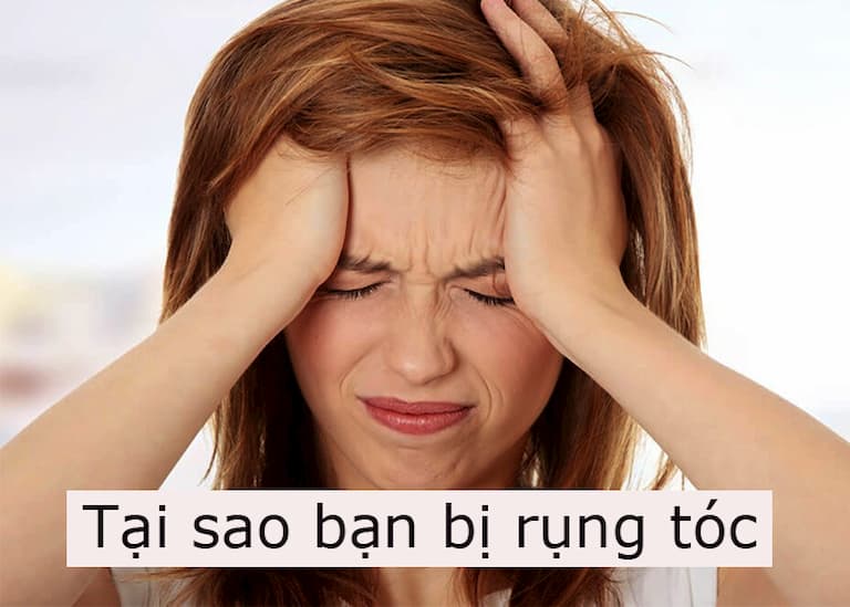 Rụng tóc xuất phát do nhiều nguyên nhân khác nhau