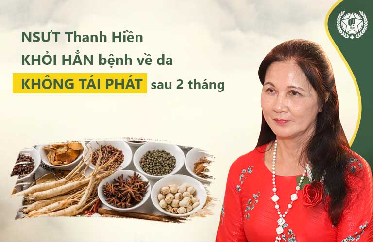 Nghệ sĩ Thanh Hiền được bác sĩ Lê Phương chữa khỏi viêm da