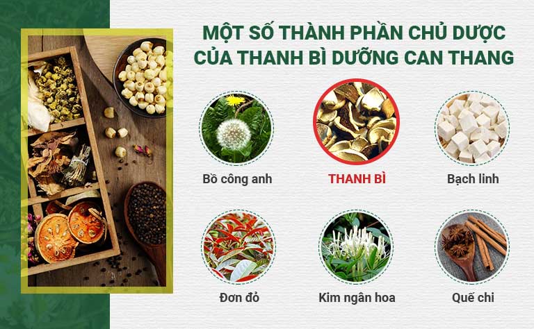 Bảng thành phần bài thuốc kết tinh nhiều dược liệu quý