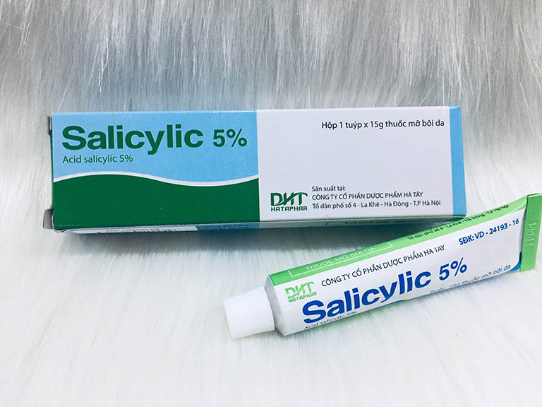 Acid salicylic tăng lượng ẩm cho da hiệu quả