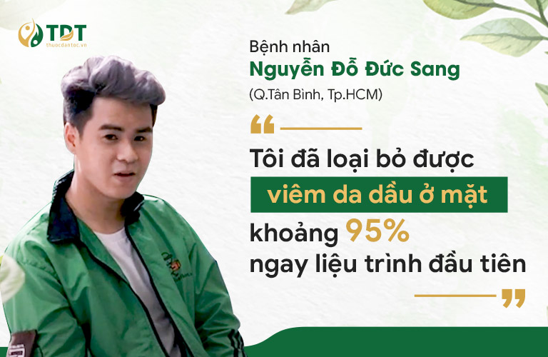 Anh Sang đã lành bệnh, lấy lại tự tin ngay liệu trình đầu dùng thuốc